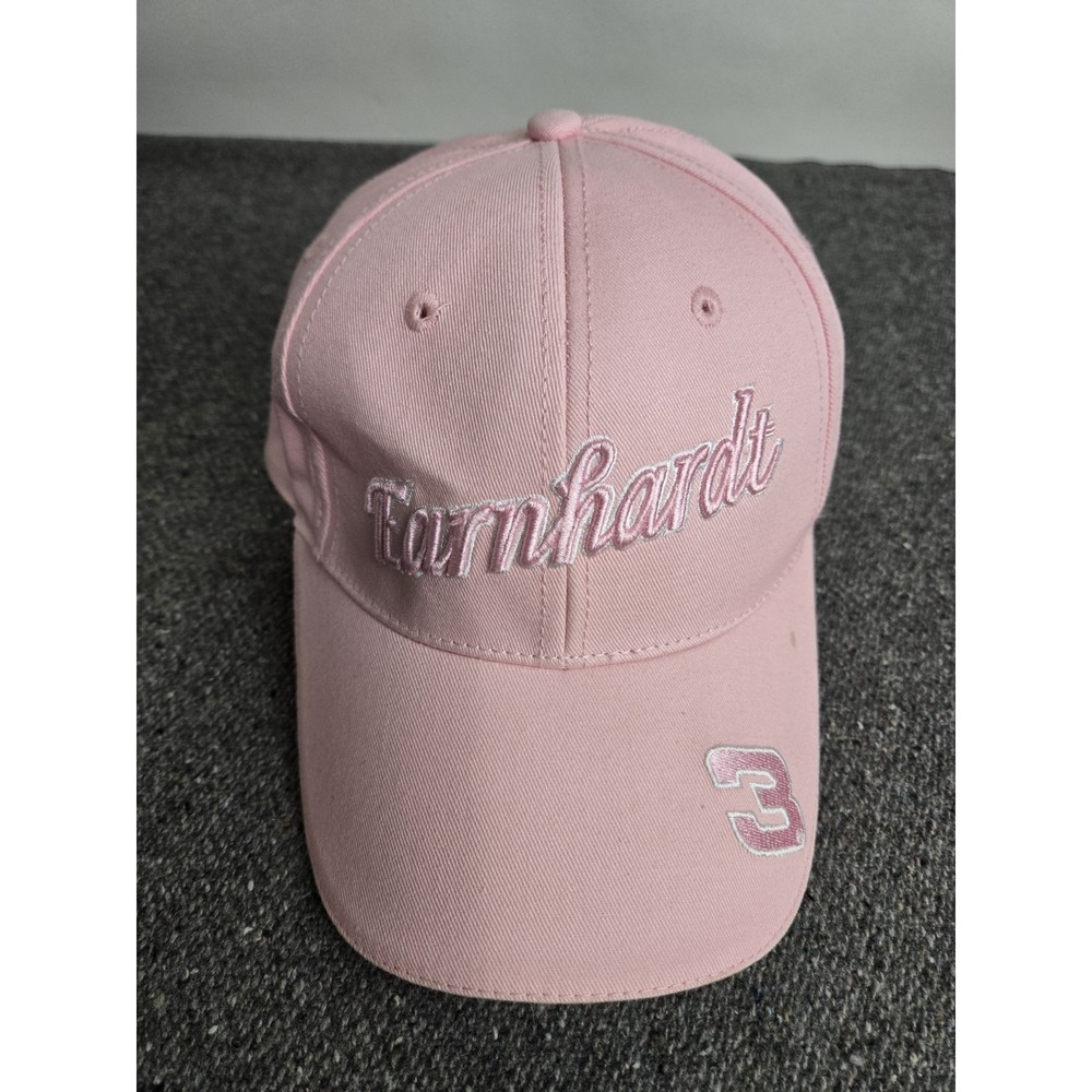 Pink Dale Earnhardt The Intimidator Nascar Cap Hat #3 Winners Circle Strapback
